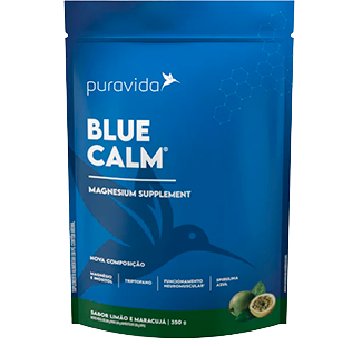 BLUE CALM LIMÃO E MARACUJÁ 250G PURAVIDA